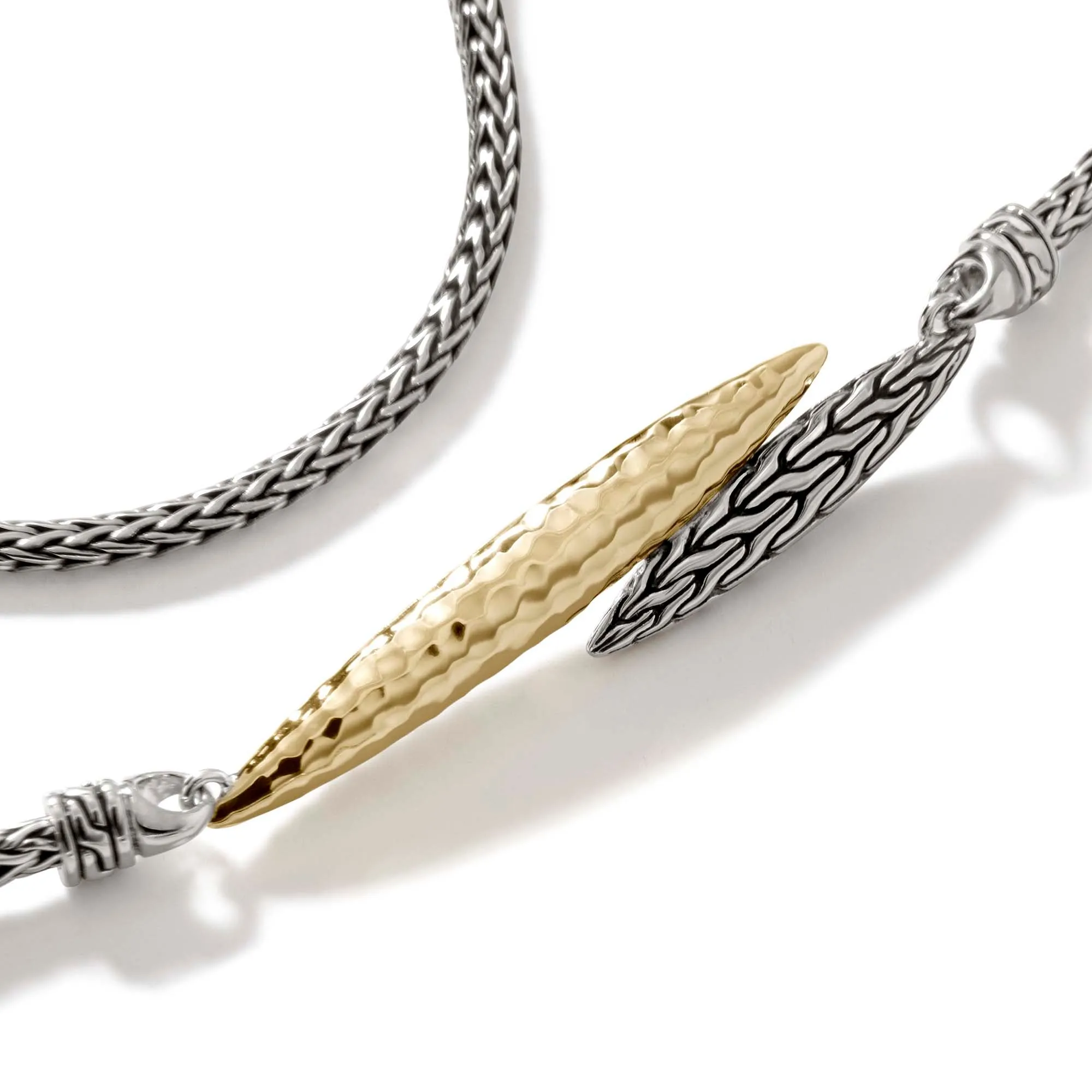 Palu Station Necklace, Sterling Silver, Gold|NZ900976 sold by John Hardy product image thumbnail 2
