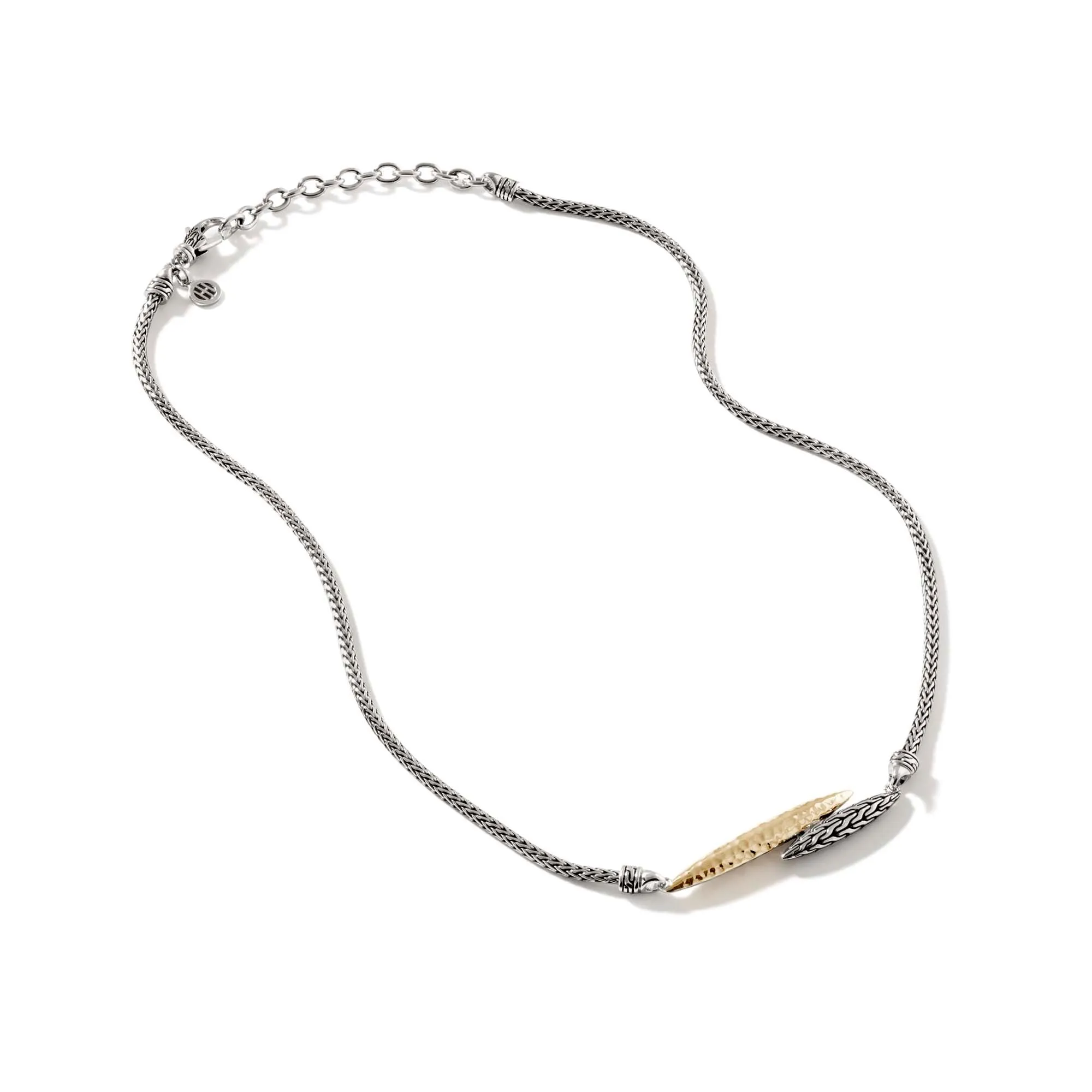 Palu Station Necklace, Sterling Silver, Gold|NZ900976 sold by John Hardy product image thumbnail 3