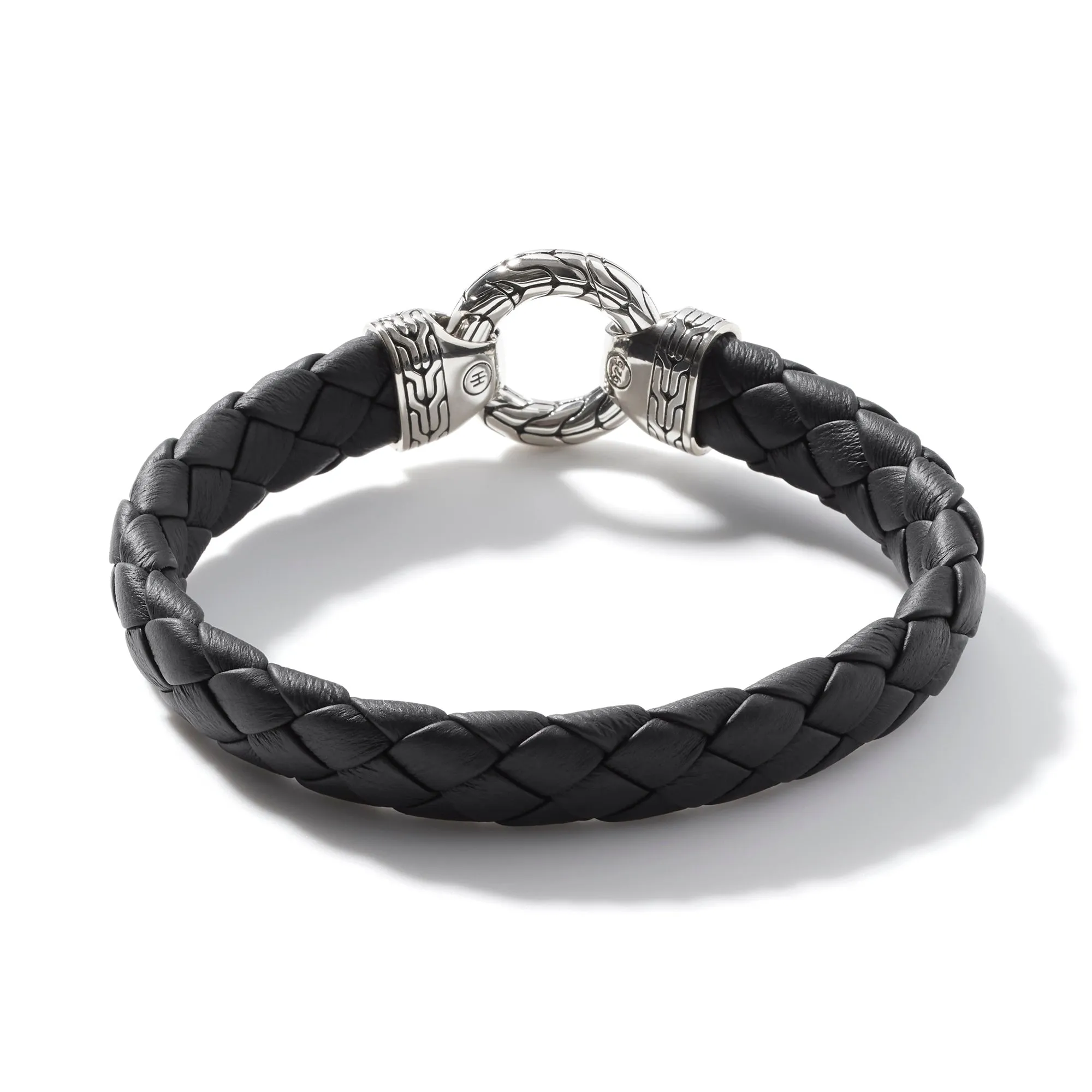 Leather Keyring Bracelet, Sterling Silver|BM9996561BL sold by John Hardy product image thumbnail 5