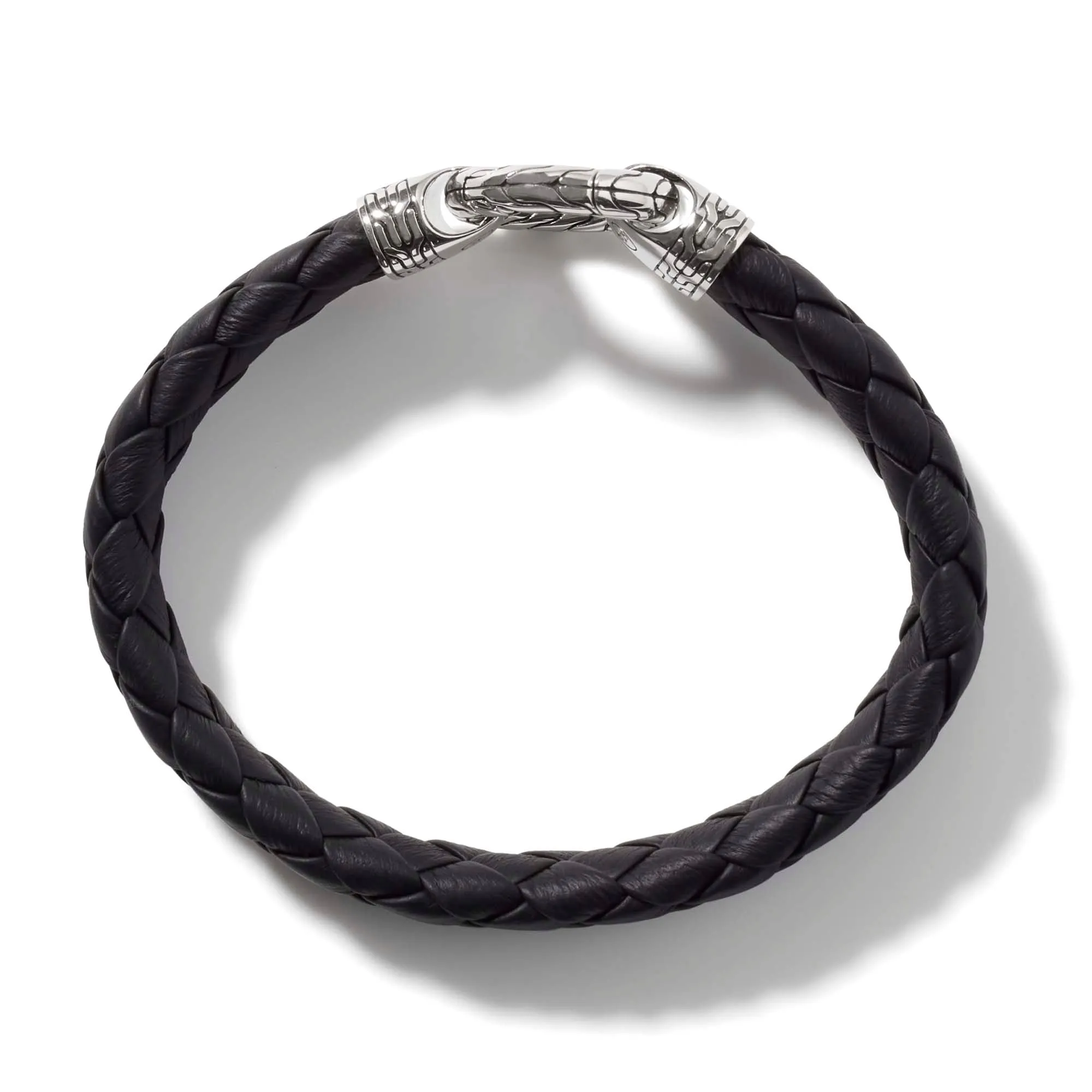 Leather Keyring Bracelet, Sterling Silver|BM9996561BL sold by John Hardy product image thumbnail 4