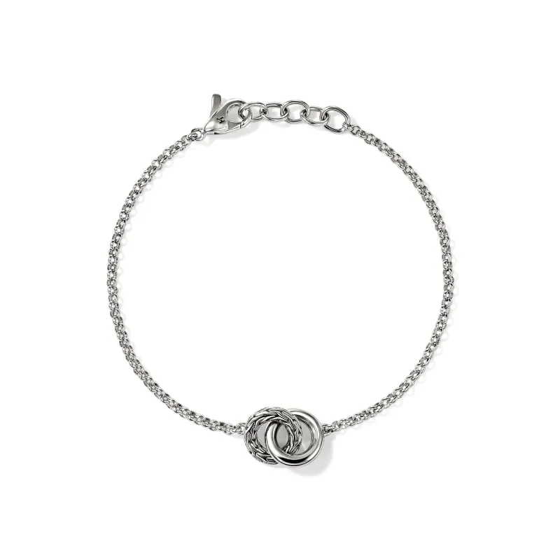 JH Essential Link Bracelet, Sterling Silver, 2MM|BU98975 sold by John Hardy