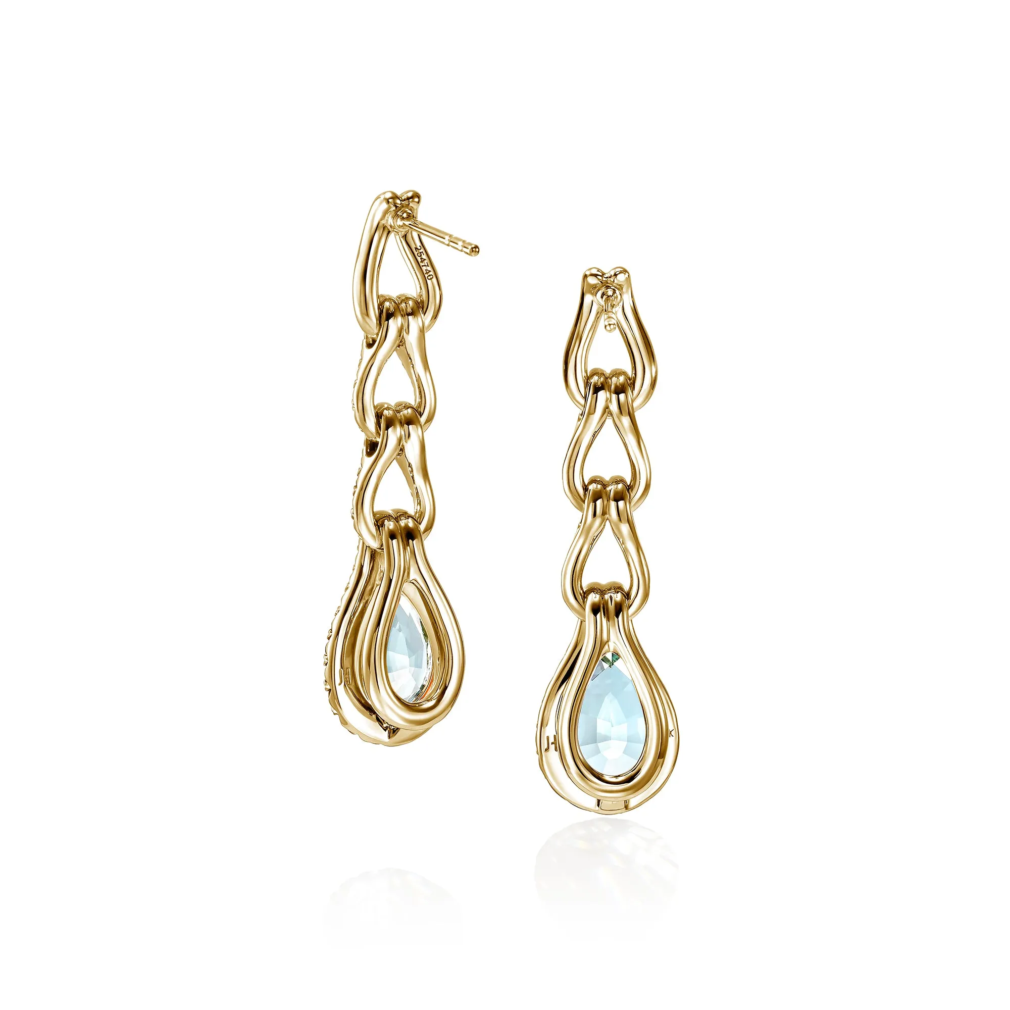 Artisan Series Surf Drop Earrings|EGS895241AQDI sold by John Hardy product image thumbnail 3