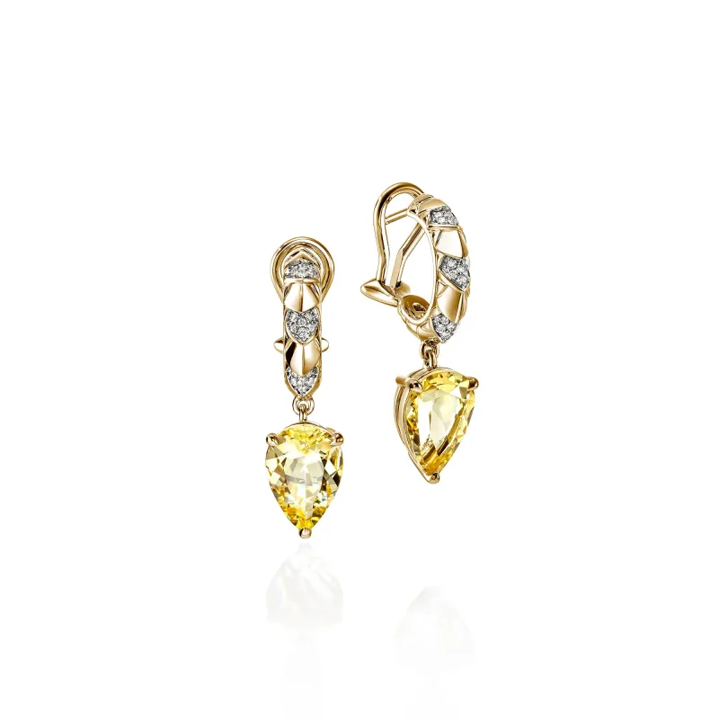 Artisan Series Naga Drop Earring|EGS604171YBDI made by John Hardy