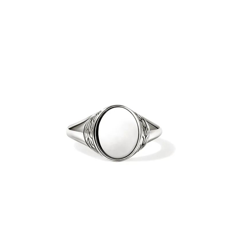 Icon 50 Signet Ring, Sterling Silver|RB98884 sold by John Hardy