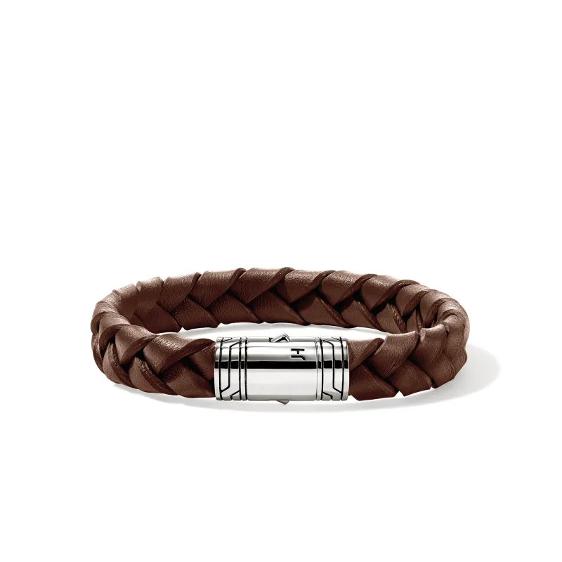 Leather Bracelet, Sterling Silver|BU986577BR sold by John Hardy