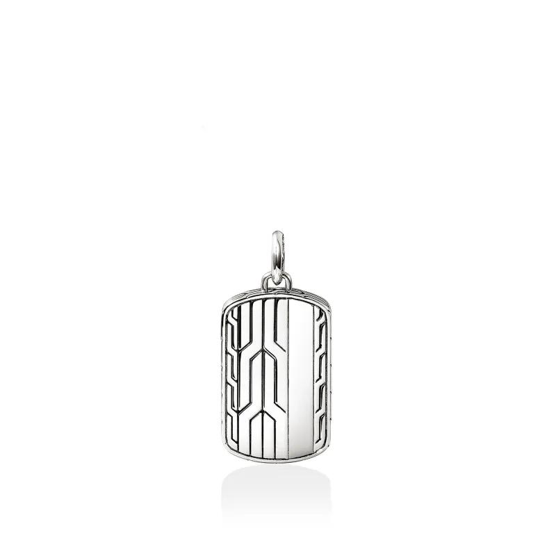 Icon 50 Pendant, Sterling Silver|HM98988 made by John Hardy