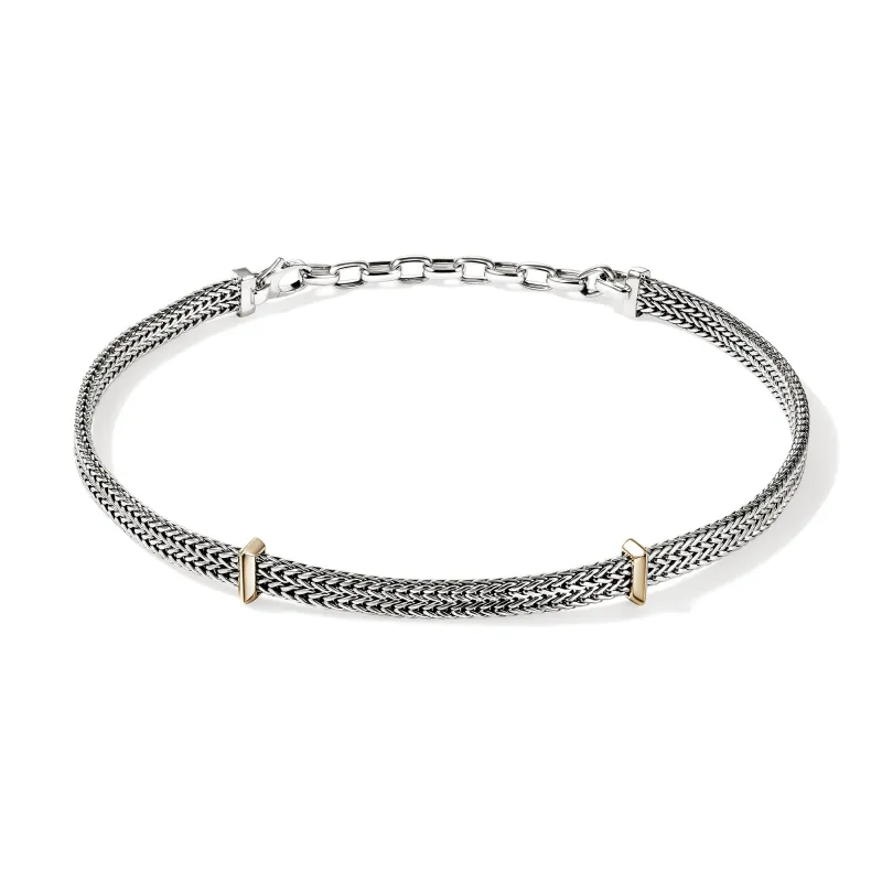 Icon Link Choker, Gold, Sterling Silver, 6MM|NZZ97220 sold by John Hardy