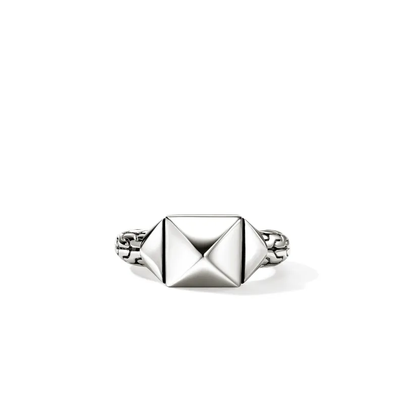 Icon Stud Ring, Sterling Silver, 9MM|RB97202 sold by John Hardy