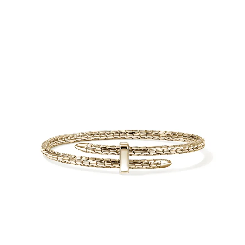 Spear Flex Cuff, Gold, 4MM|CMGG98787 made by John Hardy