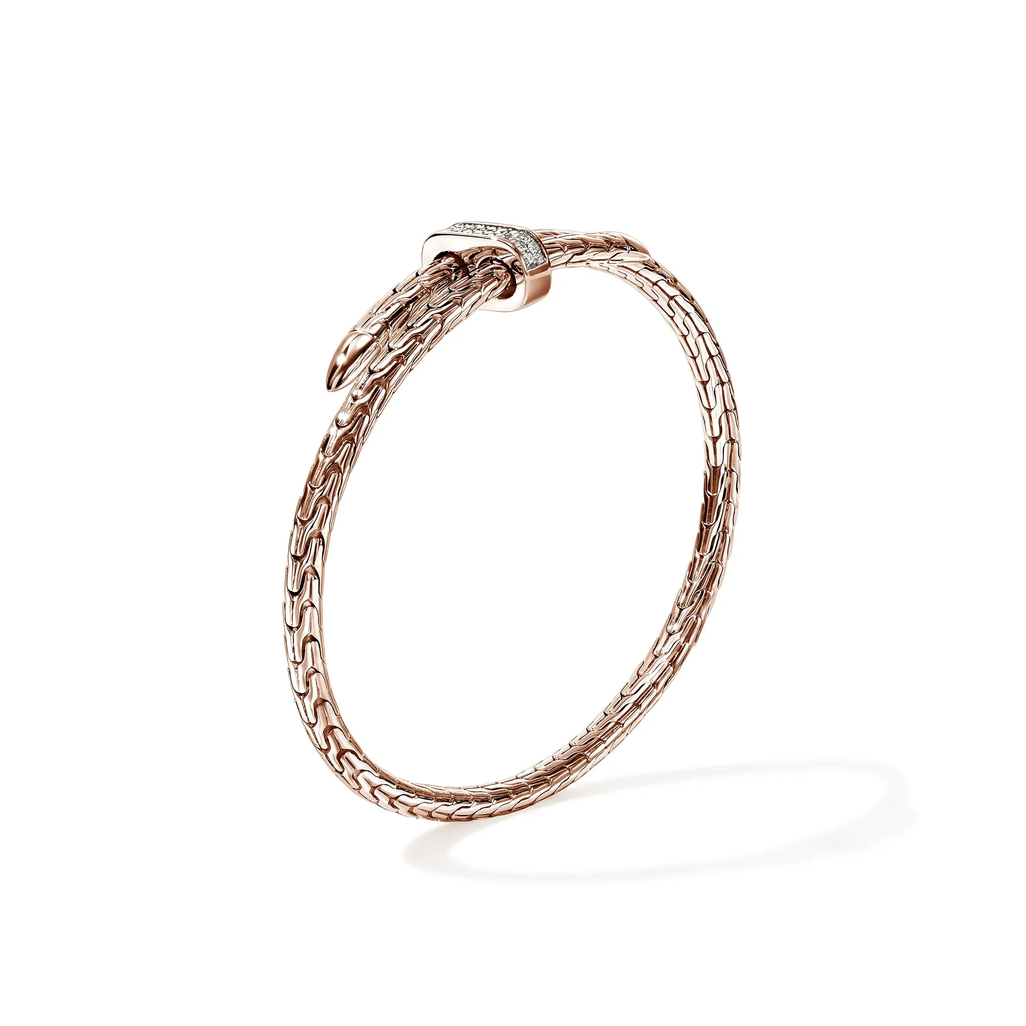 Spear Flex Cuff, Rose Gold, Diamonds, 4MM|CGGX987872RDI sold by John Hardy product image thumbnail 3