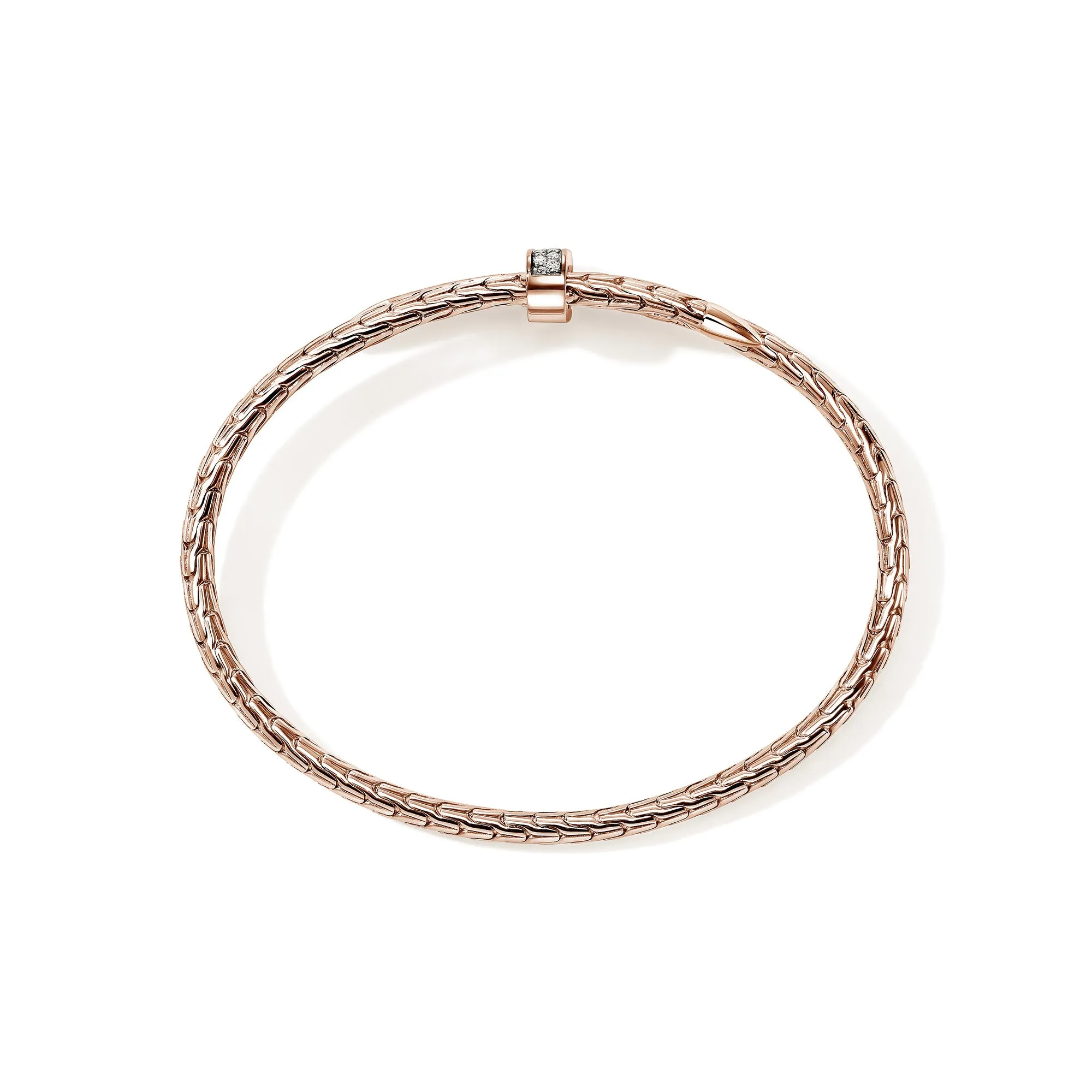 Spear Flex Cuff, Rose Gold, Diamonds, 4MM|CGGX987872RDI sold by John Hardy product image thumbnail 4