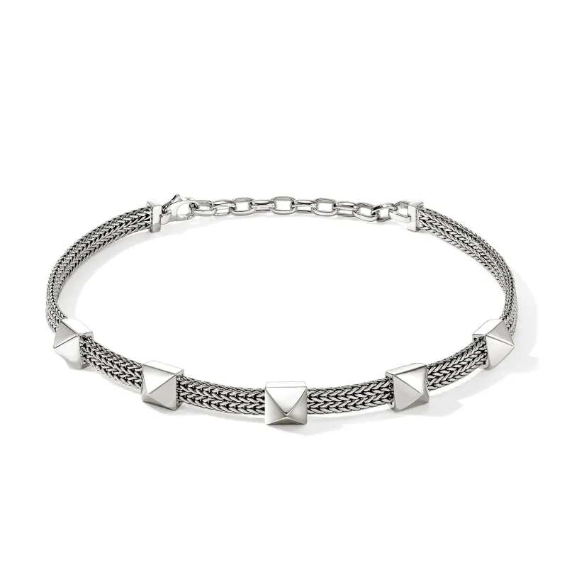 Icon Stud Choker, Sterling Silver, 6MM|NB97217 made by John Hardy