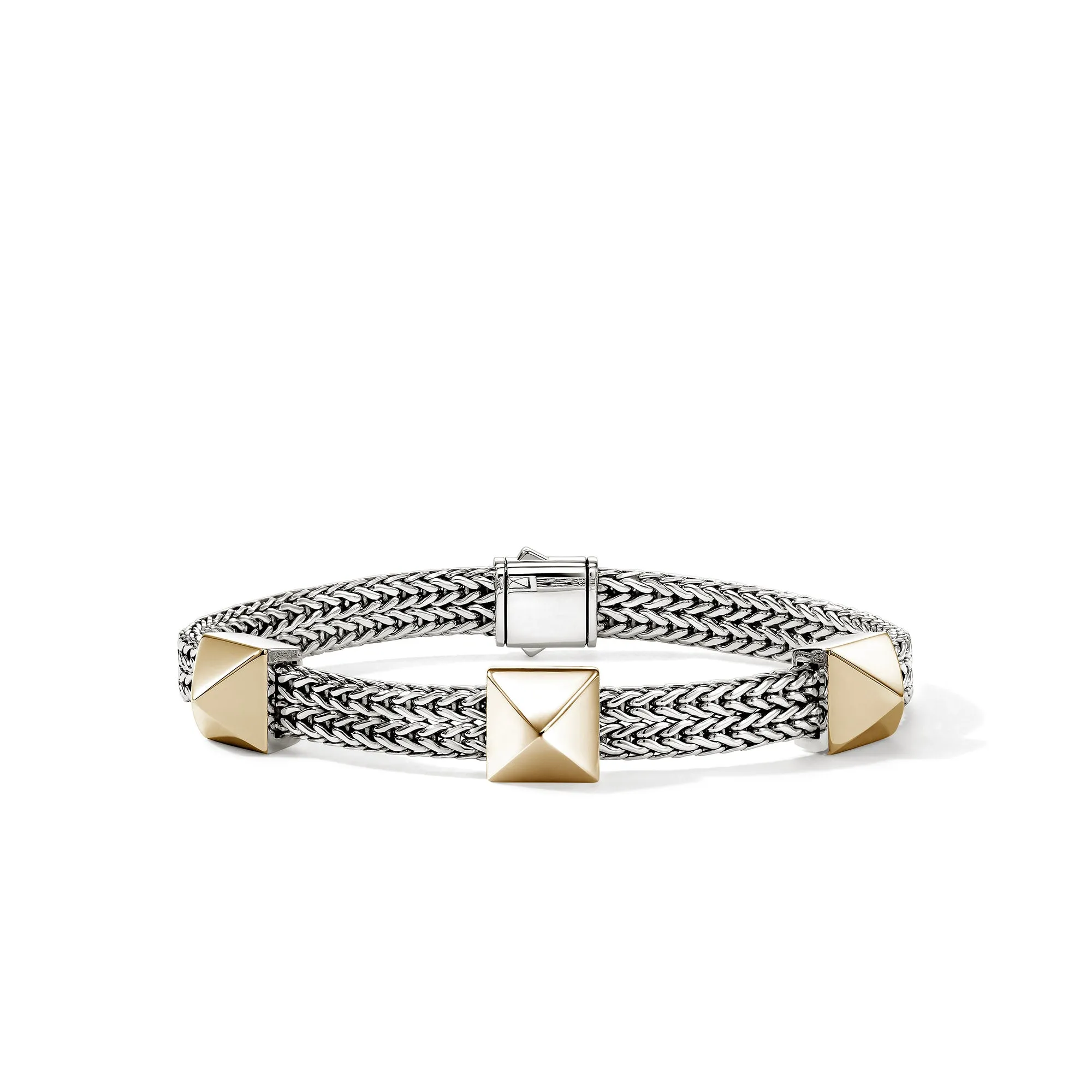 Icon Stud Bracelet, Gold, Sterling Silver, 6MM|BUZZ98995 sold by John Hardy