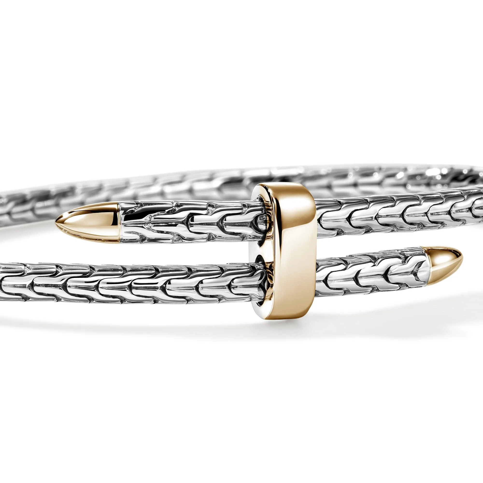 Spear Flex Cuff, Gold, Sterling Silver, 4MM|CZZ98787 sold by John Hardy product image thumbnail 2