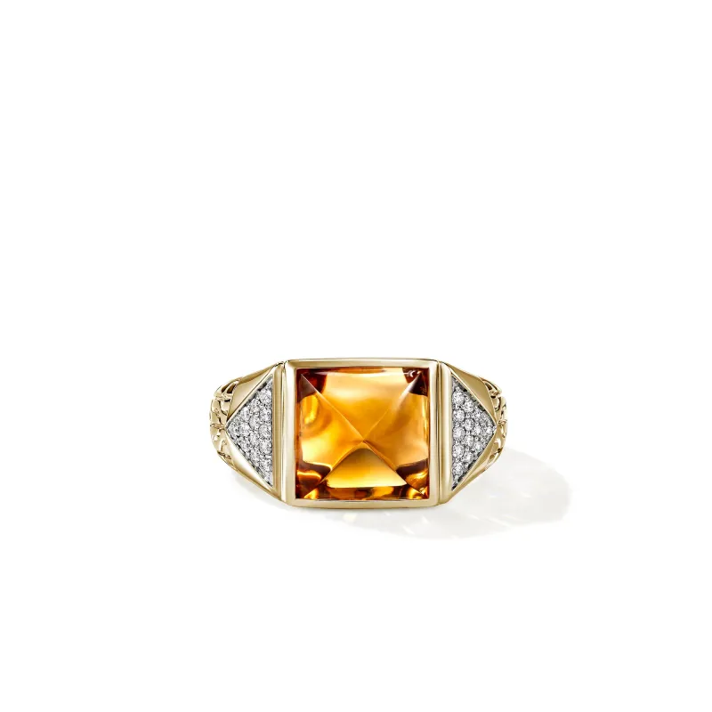 Artisan Series Icon Stud Ring|RGS972291MCIDI made by John Hardy