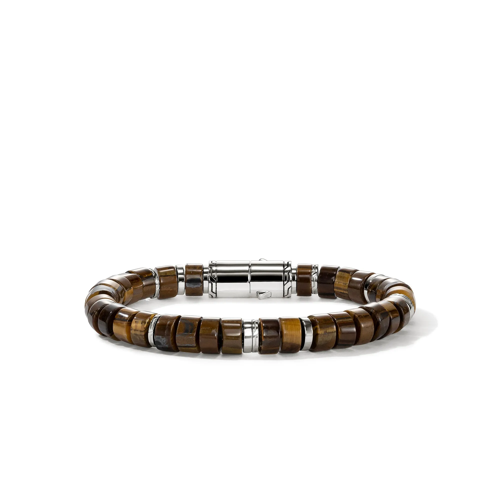 Heishi Bracelet, Sterling Silver, Tiger Eye, 8MM|BUS290131TE sold by John Hardy product image thumbnail 4