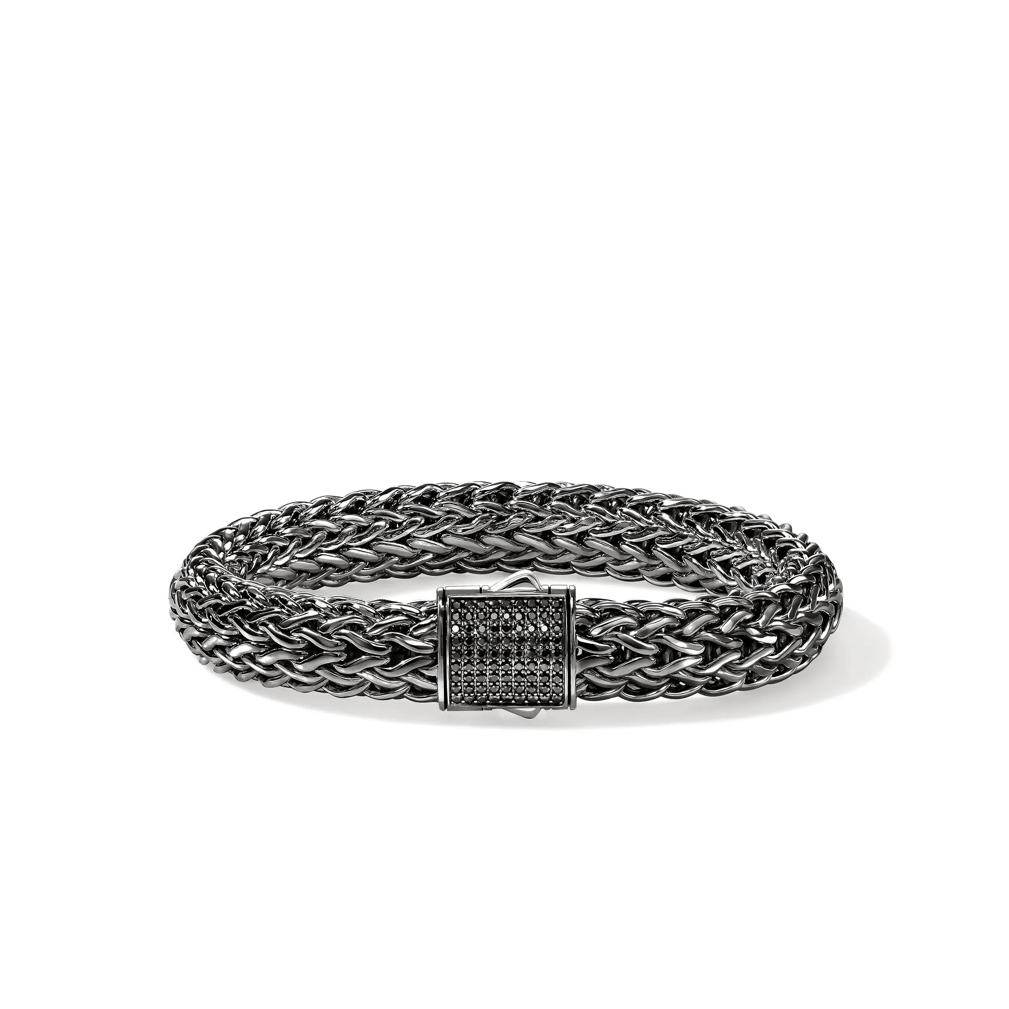 Icon Bracelet, Dark Silver, Gemstones, 10.5MM|BUS9994044BRDBLS sold by John Hardy