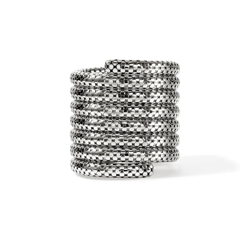 Dot Multi Coil Bracelet, Sterling Silver|BB30172 made by John Hardy