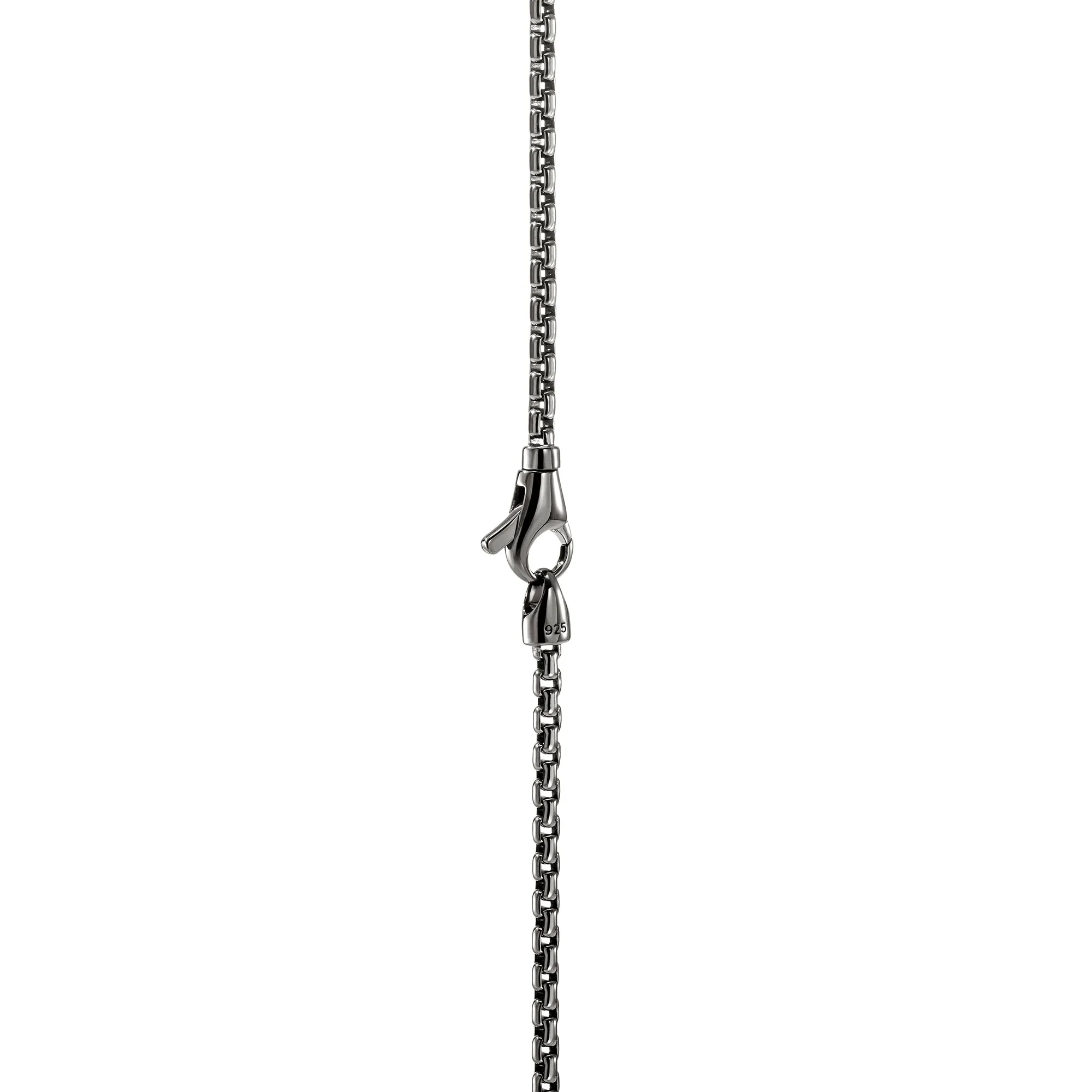 Icon 50 Tag Pendant Necklace, Dark Silver|NM98955BRD sold by John Hardy product image thumbnail 4