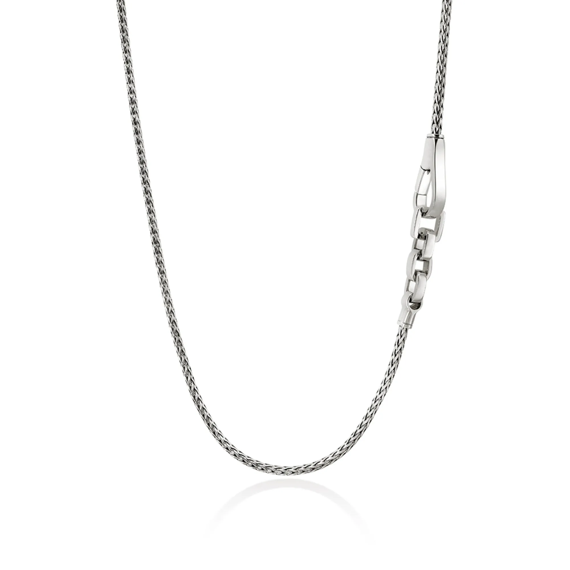 Hook Station Necklace, Sterling Silver, 3.5MM|NM901242 sold by John Hardy product image thumbnail 3