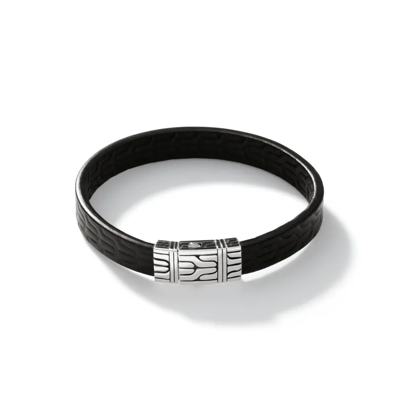 Leather Frequency Bracelet|BM900637BL made by John Hardy