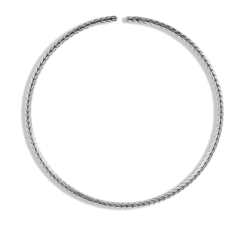 Classic Chain Choker Necklace|NB90272 made by John Hardy