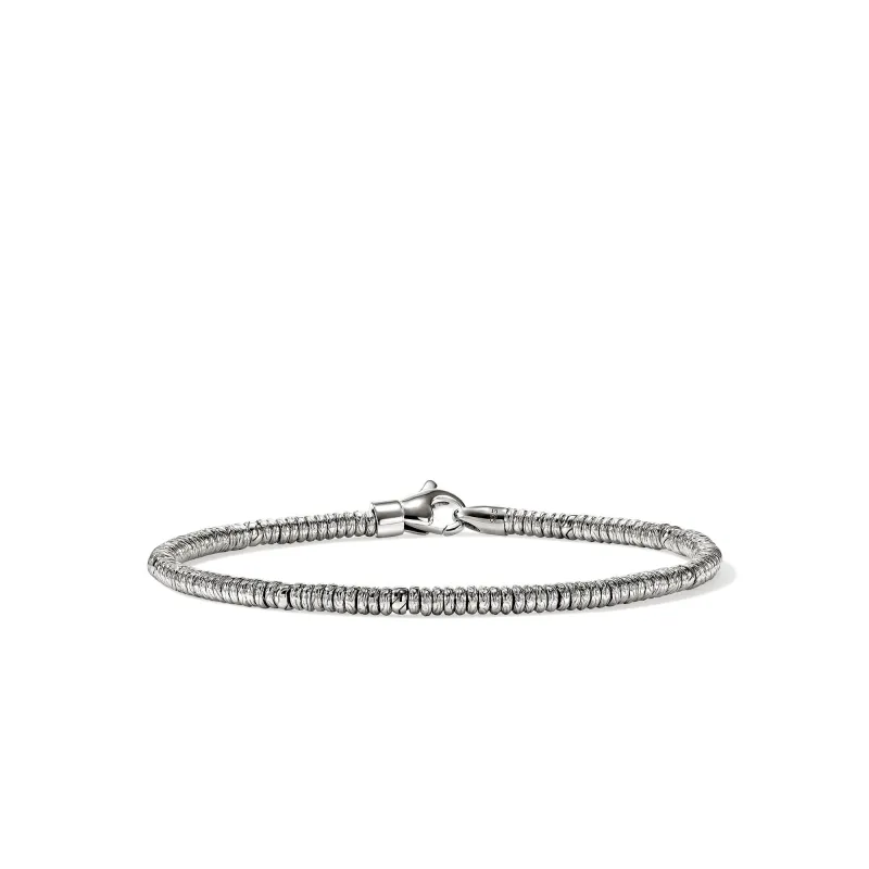 Heishi Bracelet, Sterling Silver, 2.5MM|BU29015 made by John Hardy