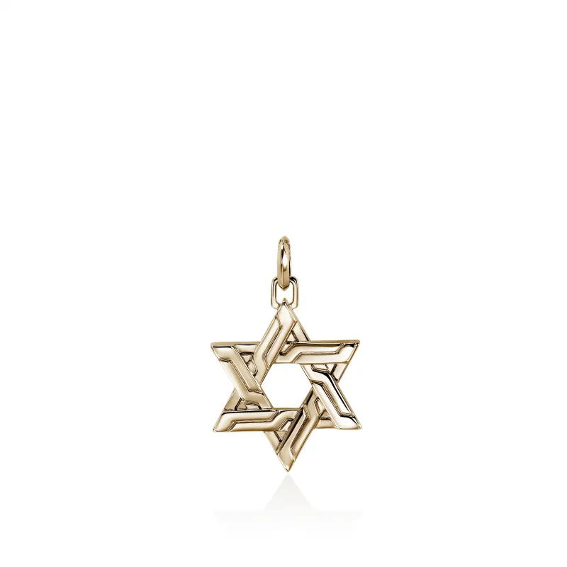 Star of David Pendant, Gold|HMGG9894881 made by John Hardy