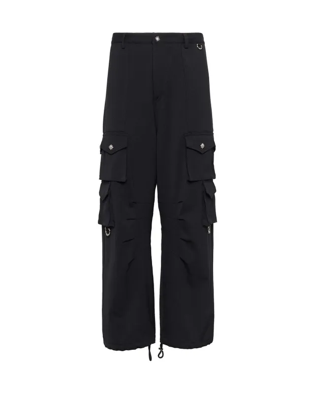 Pantalone Cargo con Tasche Multiple sold by John Richmond