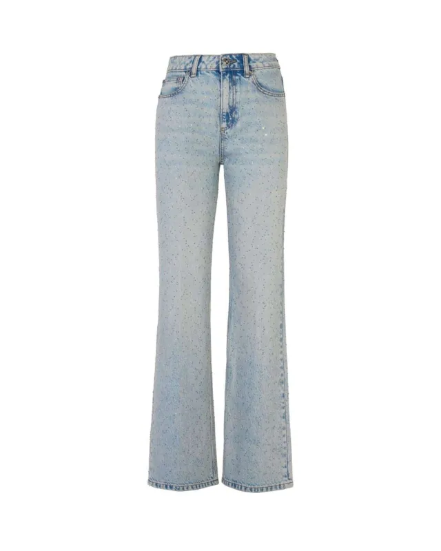 Jeans a gamba larga effetto washed sold by John Richmond