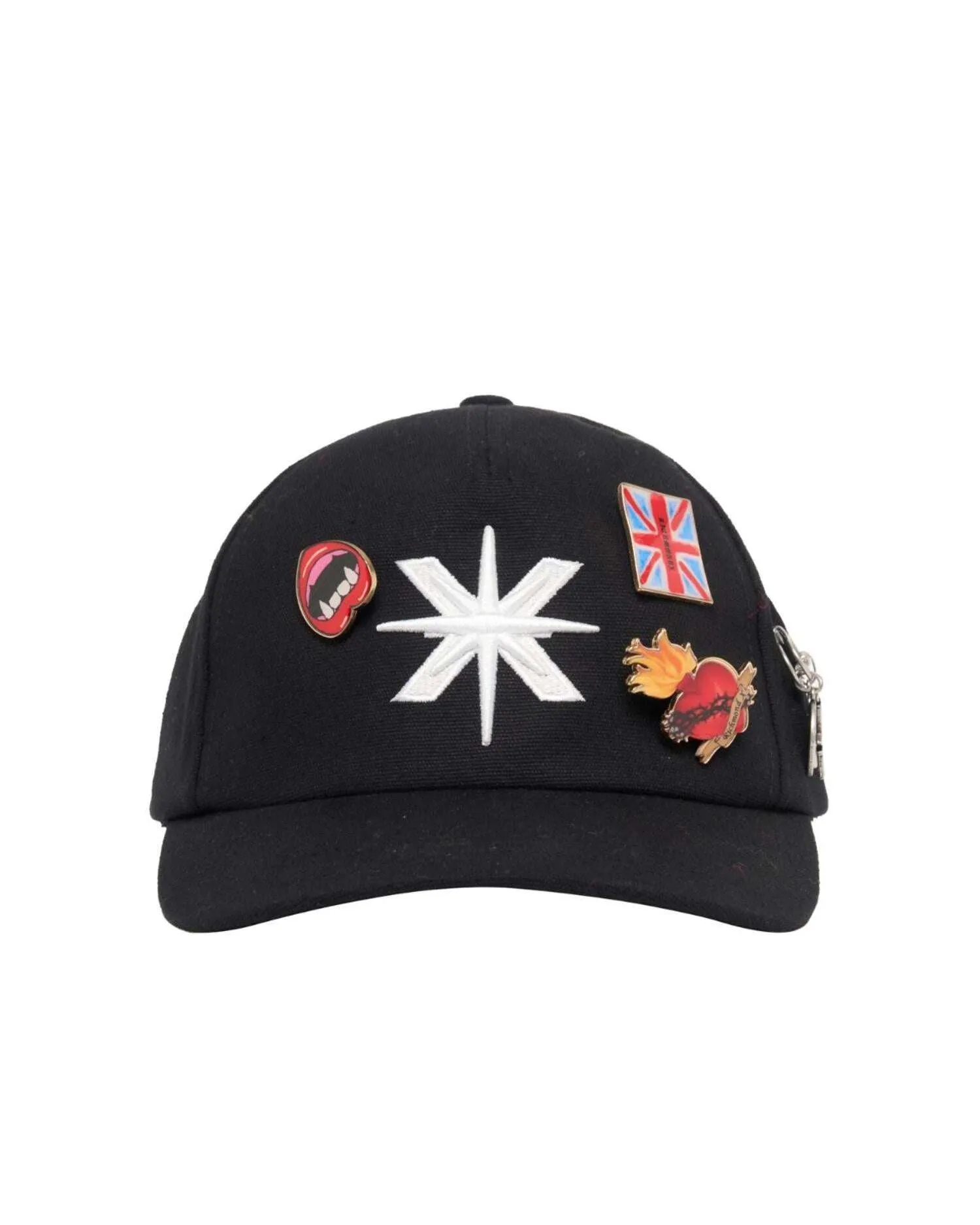 Berretto con Patch e Spille Decorative sold by John Richmond