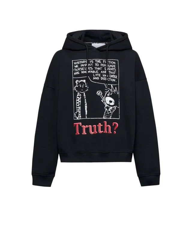 Felpa con Cappuccio Richmond Stampa “Truth?” sold by John Richmond