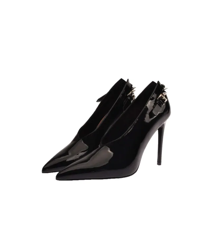 Décolleté nere con dettagli rock sold by John Richmond