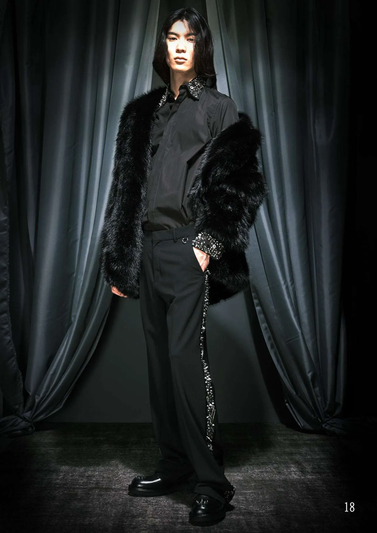 Camicia Classica con Effetto Strutturato sold by John Richmond product image thumbnail 2