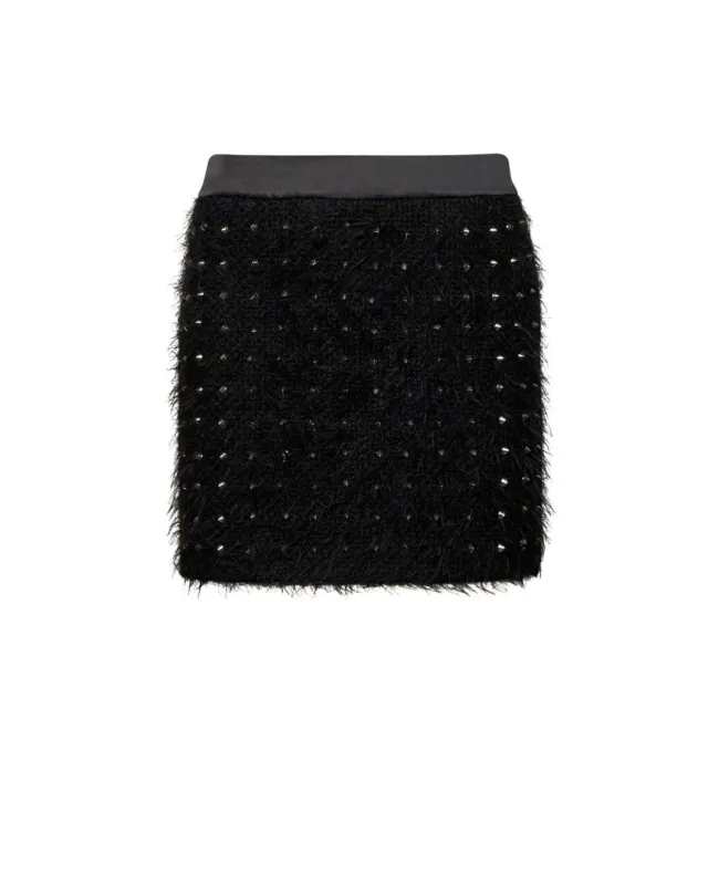 Gonna Mini con Lavorazione a Rete sold by John Richmond