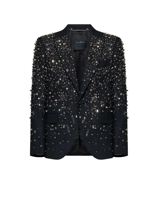 Giacca dal design ricercato con dettagli luminosi sold by John Richmond