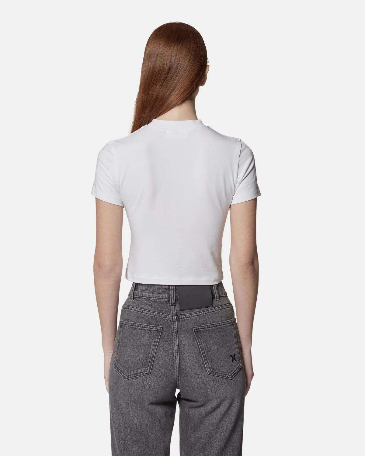 T-shirt da donna crop in 100% cotone sold by John Richmond product image thumbnail 3
