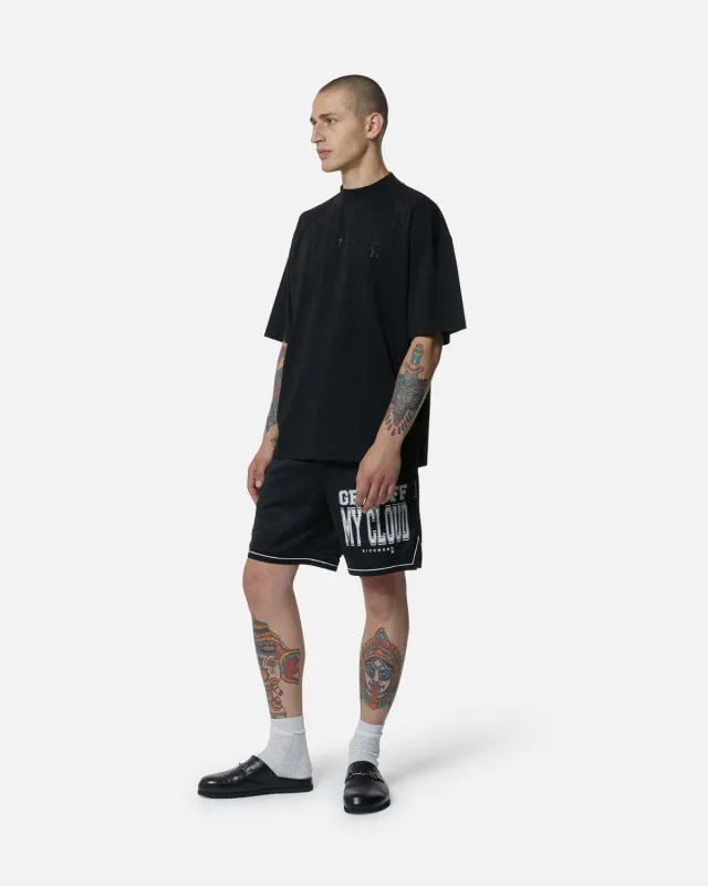 T-shirt oversize con logo ricamato sold by John Richmond