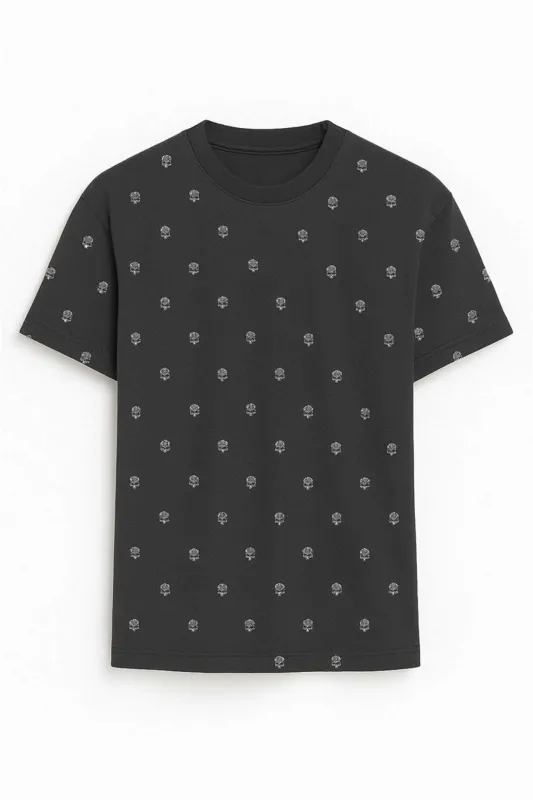 T-shirt con motivo iconico all-over made by John Richmond