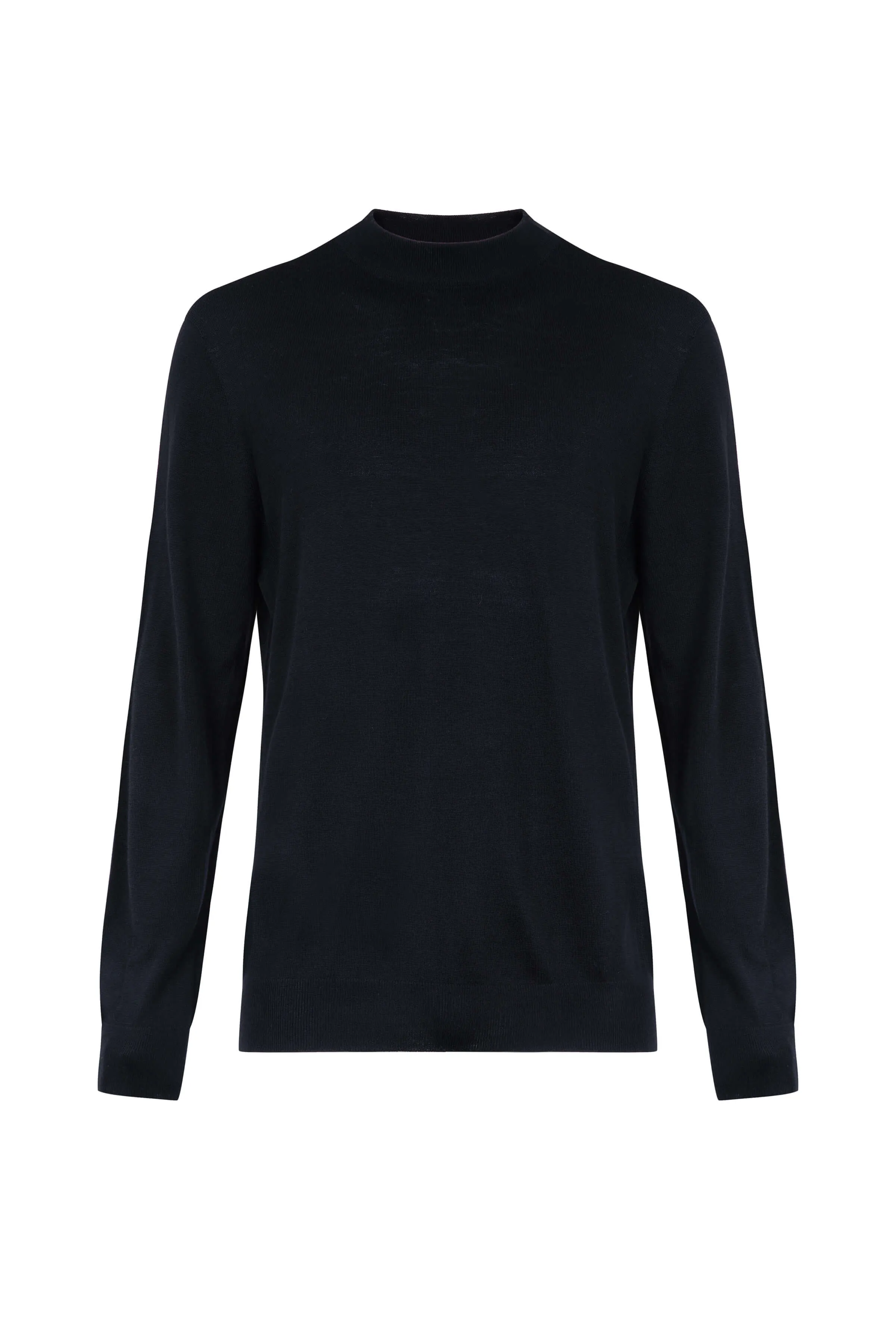 Merino Mock Turtle Neck Jumper sold by Johnstons of Elgin