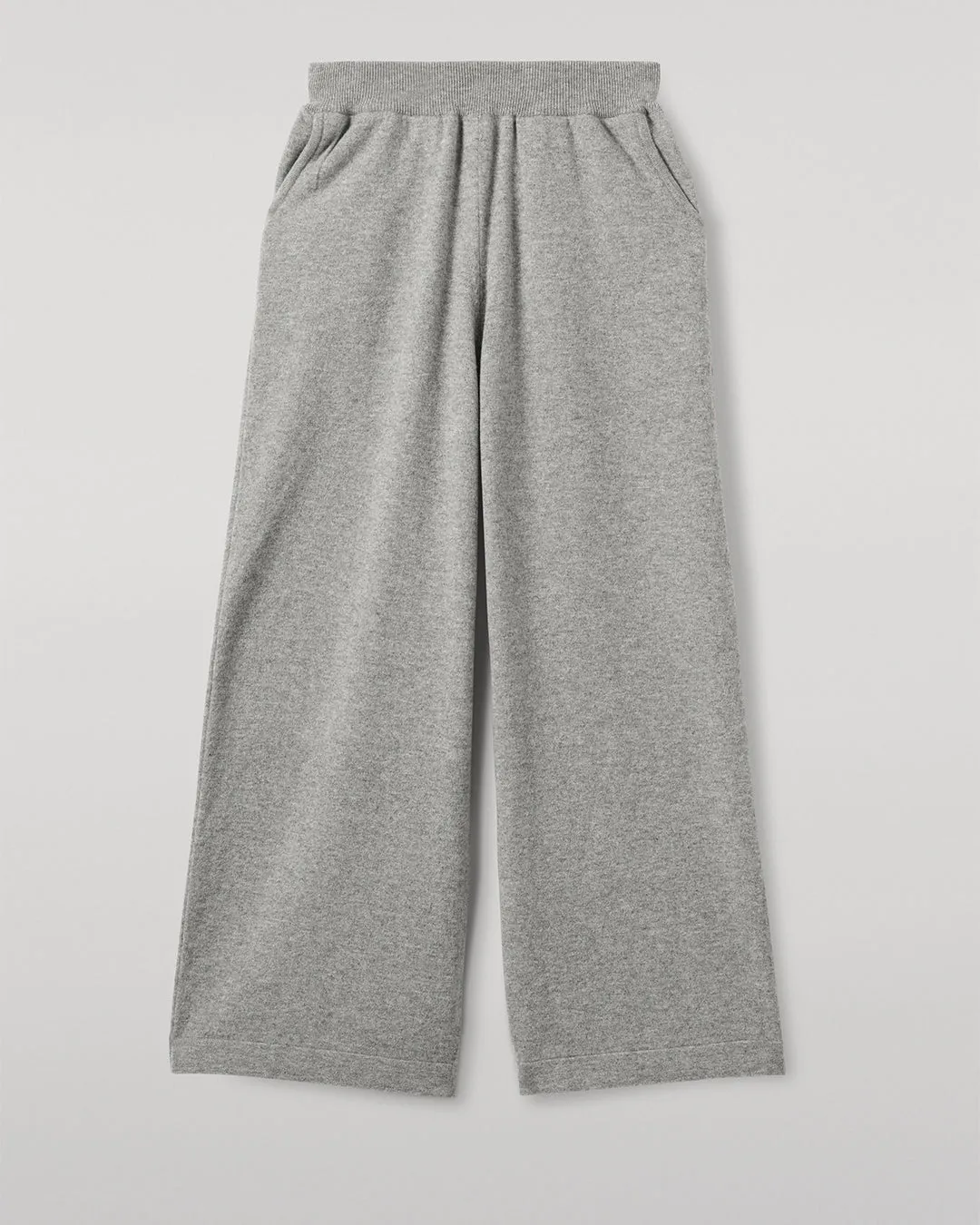 Coll Light Grey Cashmere Trouser sold by Johnstons of Elgin product image thumbnail 2