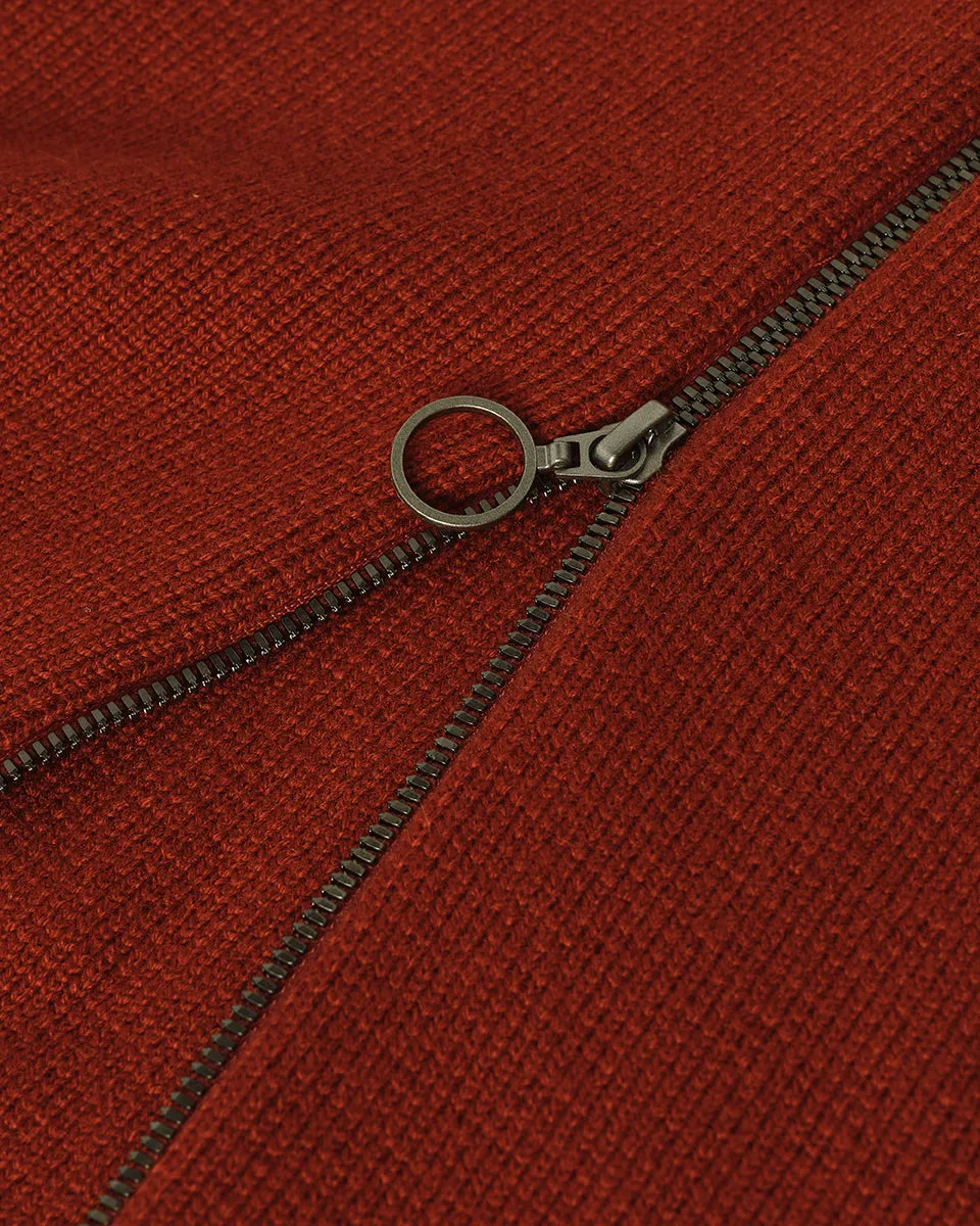 A-Line Milano Dark Red Cashmere Skirt sold by Johnstons of Elgin product image thumbnail 5