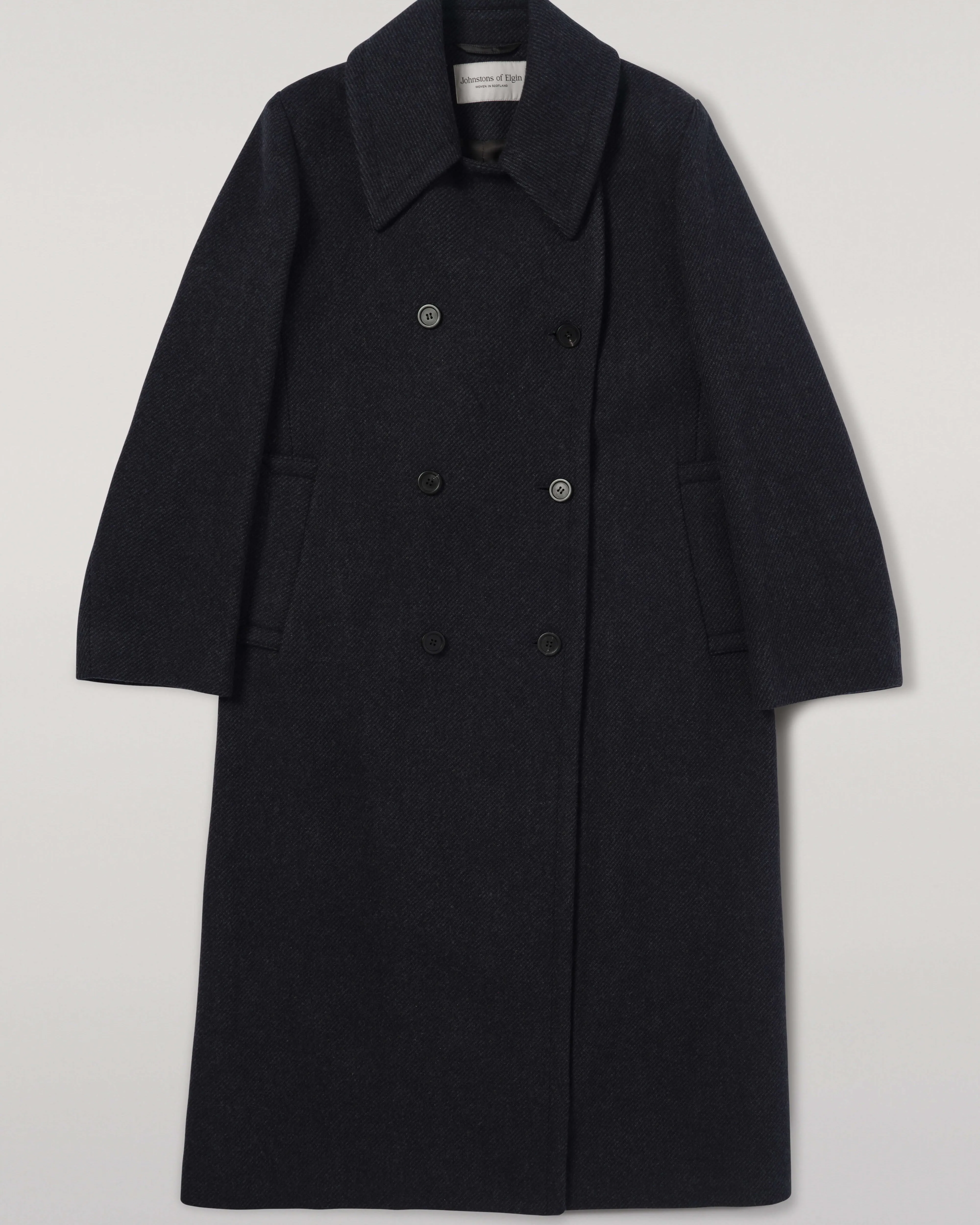 The Great Coat in Green sold by Johnstons of Elgin product image thumbnail 2