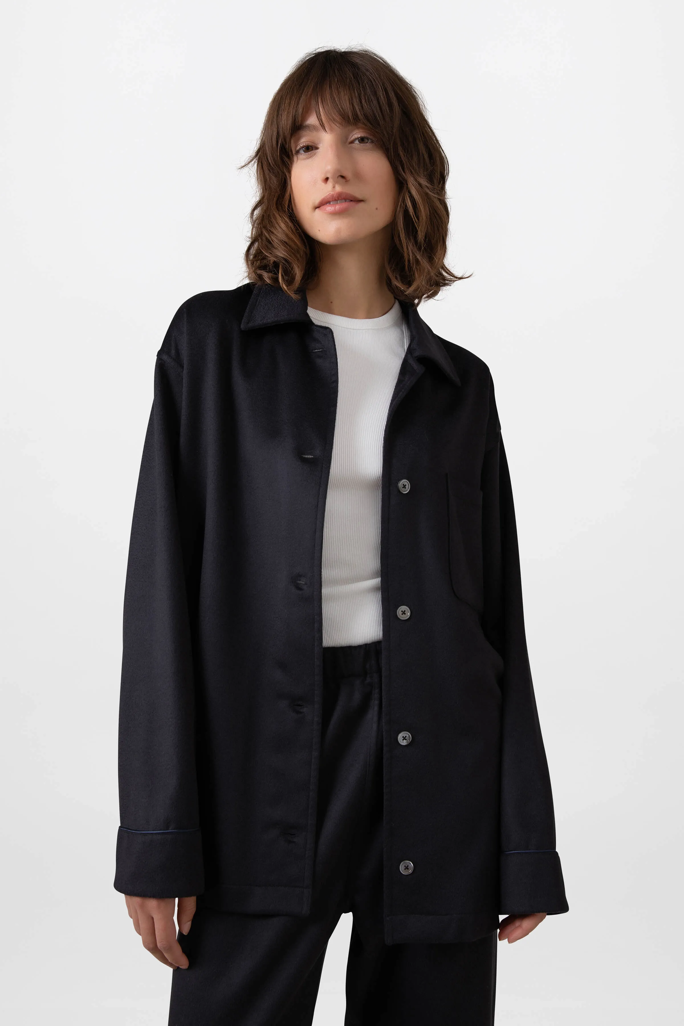 Cashmere Pyjama Lounge Set sold by Johnstons of Elgin product image thumbnail 2