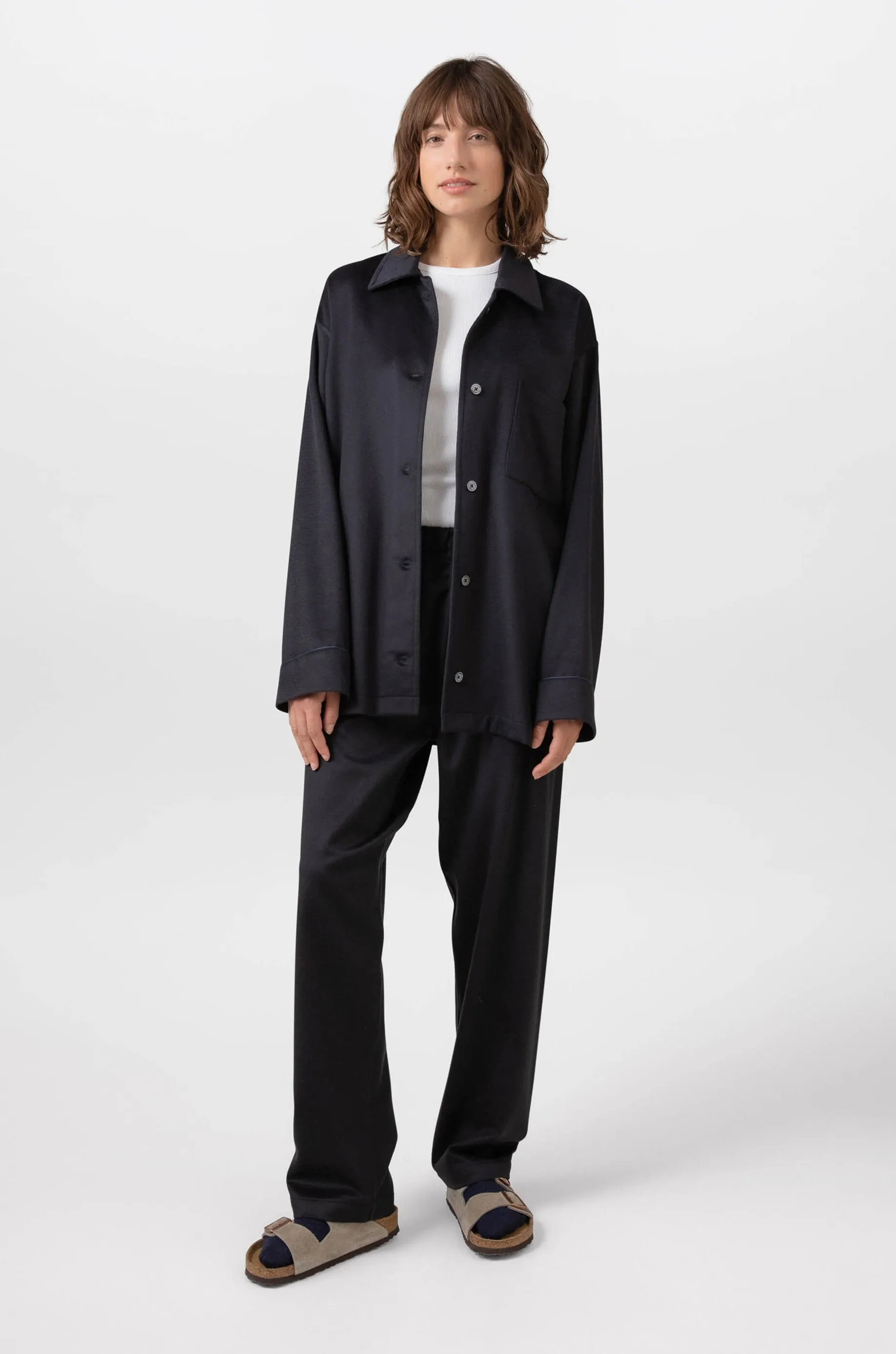 Cashmere Pyjama Lounge Set sold by Johnstons of Elgin