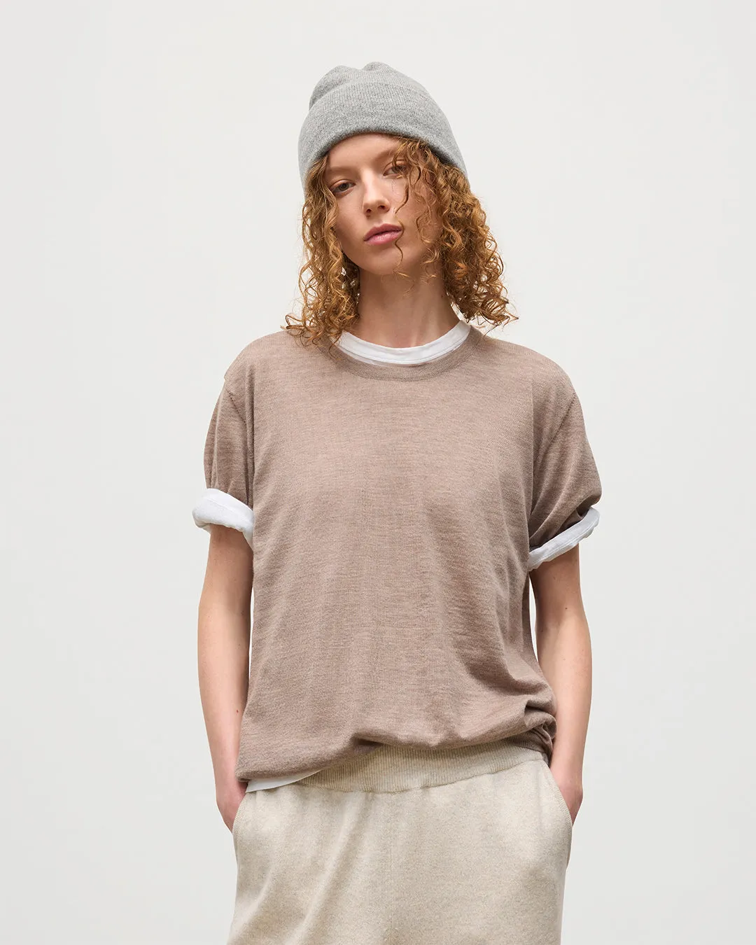 Coll Natural Cashmere Trouser sold by Johnstons of Elgin product image thumbnail 5