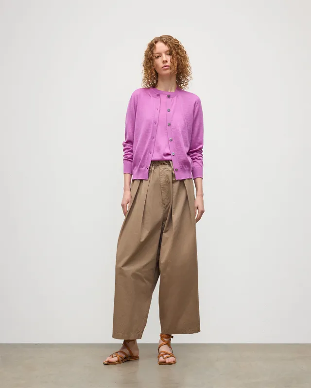 Honor Pink Superfine Cashmere Cardigan sold by Johnstons of Elgin