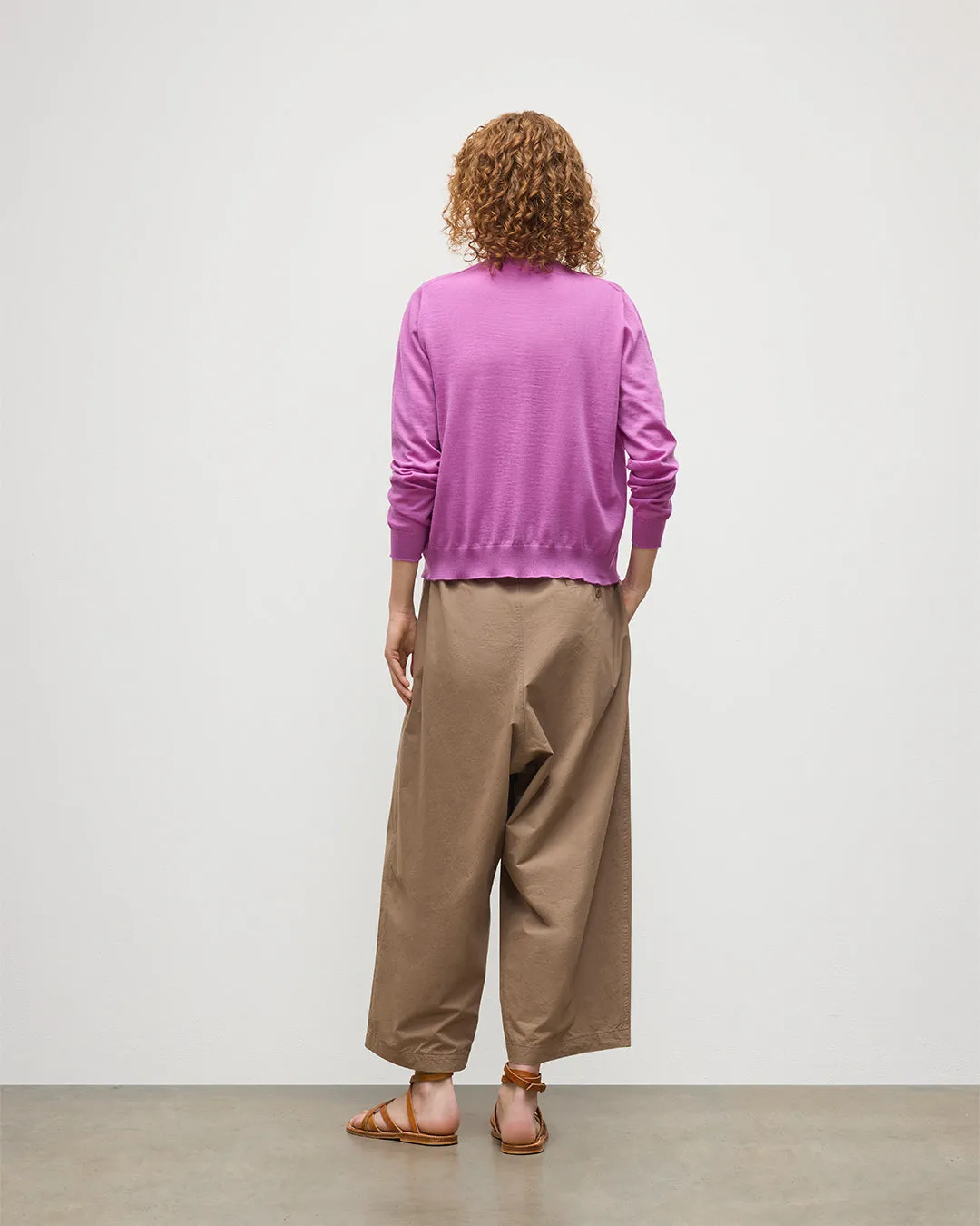 Honor Pink Superfine Cashmere Cardigan sold by Johnstons of Elgin product image thumbnail 4