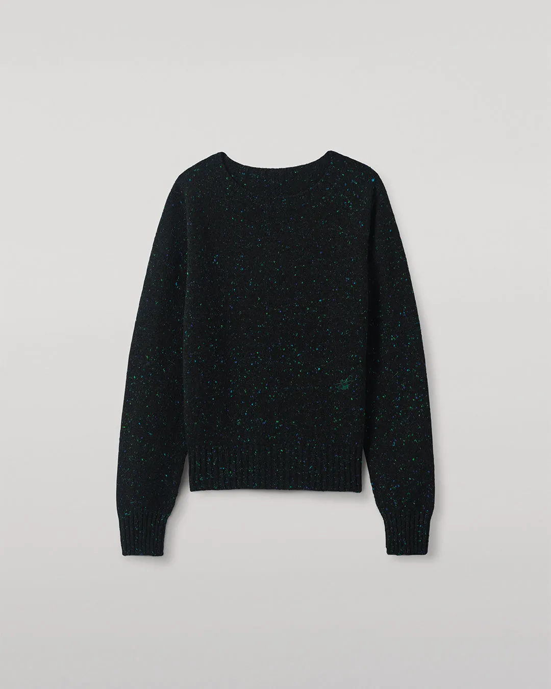 Cairn Green Donegal Cashmere Jumper sold by Johnstons of Elgin product image thumbnail 2