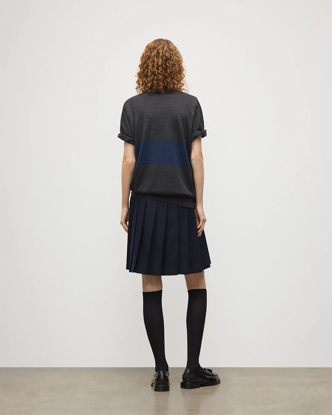 Le Kilt | Johnstons of Elgin Navy Kilt sold by Johnstons of Elgin product image thumbnail 5